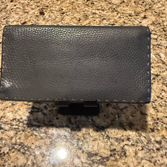 Fendi Grey Selleria Long Wallet - Picture 4 of 9